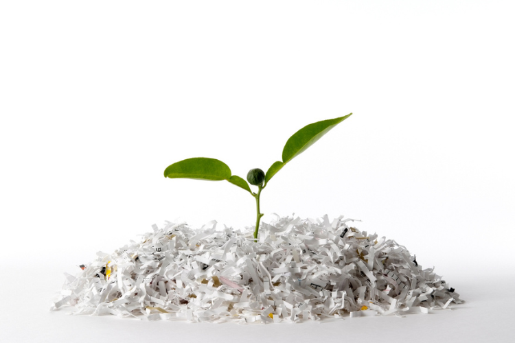 3 ways shredding reduces carbon footprint