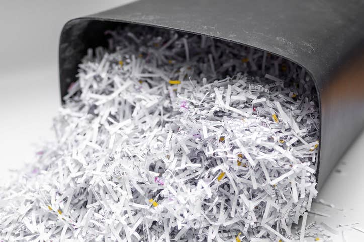 Free shredding